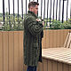 Green cardigan for men. Mens outerwear. SHAPAR - knitting clothes. My Livemaster. Фото №6