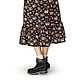 Bottom skirt with lace black floral print. Skirts. ivavavilonskaya. My Livemaster. Фото №5