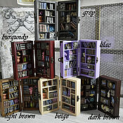 Куклы и игрушки handmade. Livemaster - original item Miniature libraries. Handmade.