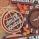 Часы учителю. Именные сувениры. d_a_r42. Интернет-магазин Ярмарка Мастеров.  Фото №2