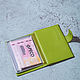 Cover for car documents and passport Light Green. Cover. murzikcool. My Livemaster. Фото №4