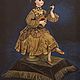 Miniature: Girl with mandolin, music box, France, 19th century. Pictures. Honfleur. Online shopping on My Livemaster.  Фото №2