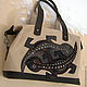 Bag 'Olive salamanders' with a belt. Classic Bag. bag_fevra (Fevra). Online shopping on My Livemaster.  Фото №2