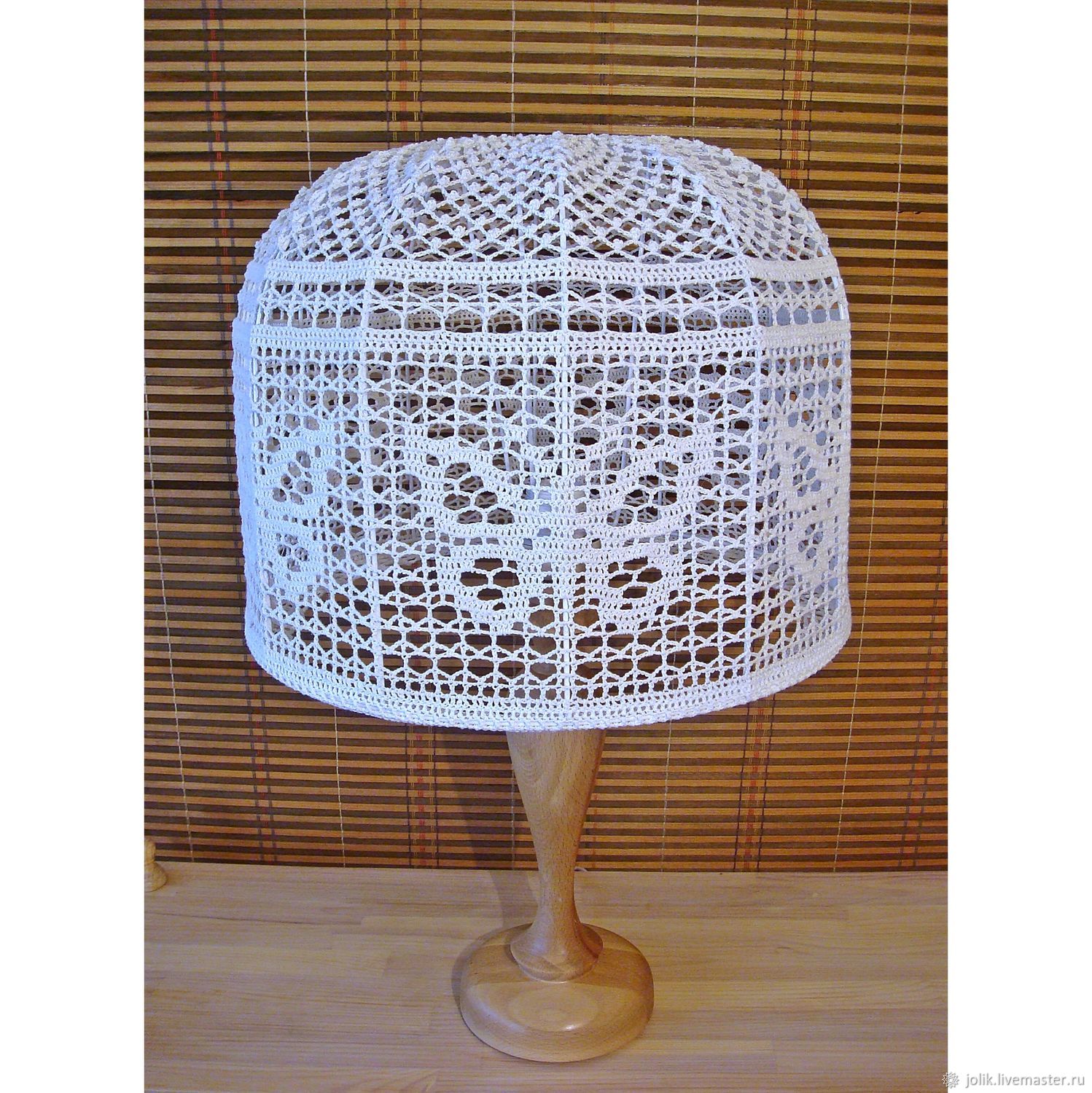 Lamp Shade For Floor Or Table Crocheted On Livemaster With Feyihcom Moscow