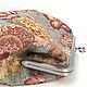 In stock! Clutch Floral textile on the clasp. Clutches. Bags and accessories RidicullinaD. My Livemaster. Фото №6