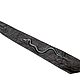 3D bow Tie 'Snake' made of genuine leather in black. Ties. NEW&W. Ярмарка Мастеров.  Фото №4