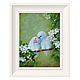 Oil painting of the bird ' The Promise of tenderness'. Pictures. yuliabogun. Online shopping on My Livemaster.  Фото №2
