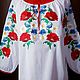 Order Women's embroidered blouse 'Field bouquet' ZHR3-242. babushkin-komod. Livemaster. . Blouses Фото №3