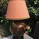 Order Cloisonne table lamp, Handmade, China. 'Gollandskaya Vest-Indskaya kompaniya'. Livemaster. . Vintage lamps Фото №3