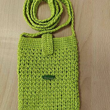 Сумки ручной работы. Ярмарка Мастеров - ручная работа Сумка для телефона мини. Handmade.