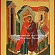 Icons of The conception of the most Holy Theotokos, yellow. Icons. Icon_svyatyobraz Anna. Online shopping on My Livemaster.  Фото №2