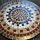 Order Wrought iron table with mosaic ' Richard'. Marjana. Livemaster. . Tables Фото №3