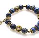 Order Б15 Bracelet with lapis-lazuli. Garuda. Livemaster. . Bead bracelet Фото №3