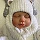 Комплект на выписку из роддома. Комплект одежды для выписки. Aistenok-vyazanie-dlya-detok. Ярмарка Мастеров.  Фото №4