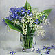 Lilies of the valley and forget-me-nots, Pictures, Cheboksary,  Фото №1