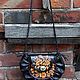 Сумочка-косметичка хохлома. Косметички. Alla LeatherworkS. Интернет-магазин Ярмарка Мастеров.  Фото №2