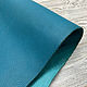 Luxury Tannery Sea Wave (1,3-1,5 мм),  цв. Синий, натуральная кожа. Кожа. Prima Pelle (Марина). Интернет-магазин Ярмарка Мастеров.  Фото №2