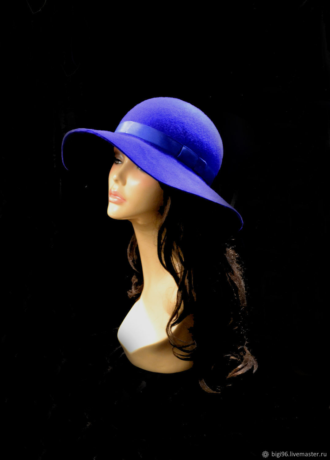 Floppy 'Royal blue', Hats1, Moscow,  Фото №1