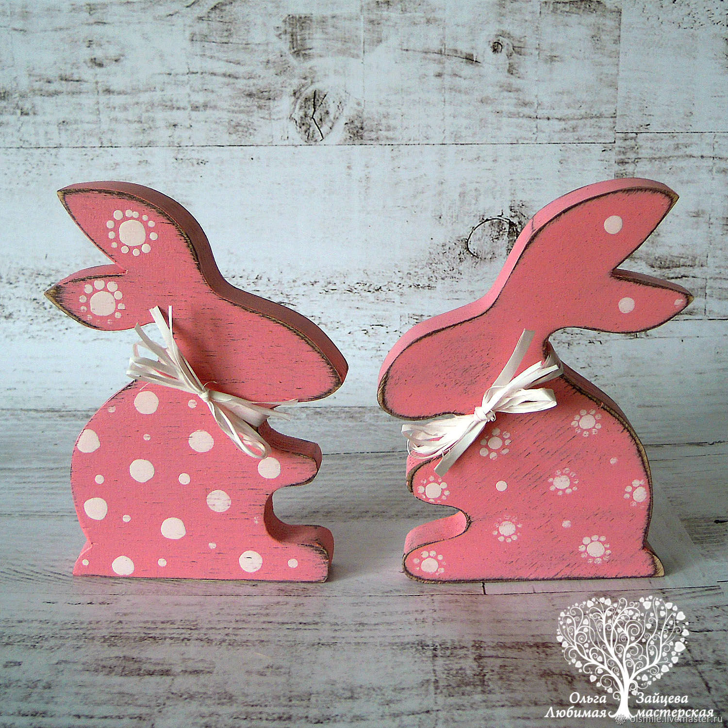 Пасхальный заяц. Из дерева. Заяц. Пасха – купить в интернет-магазине на ...