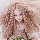Rose. Textile collectible dolls, Dolls, Kupavna,  Фото №1