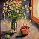 Oil painting handmade 'Gifts of summer', Pictures, Borisoglebsk,  Фото №1