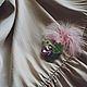  Pinky Birdy. Брошь-булавка. Catalogue de Tomskaya. Ярмарка Мастеров.  Фото №5