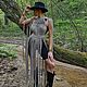 Платье накидка макраме /платье бохо /платье макраме. Платья. Macrame-ot-mari-. Интернет-магазин Ярмарка Мастеров.  Фото №2