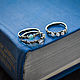 Set of silver rings: aquamarine, rhinestone, rose quartz. Ring set. Strangell Jewelry. My Livemaster. Фото №4
