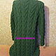Coat knitted 'Charming braids '. Coats. Galina-Malina (galina-malina). My Livemaster. Фото №6