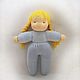 Заказать Вальдорфская кукла в пришивной одежке  32-34см. Alla  (Waldorf doll&toy). Ярмарка Мастеров. . Вальдорфские куклы и звери Фото №3