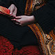 Knitted long vest "Autumn motives" freeform. Vests. asmik (asmik). My Livemaster. Фото №4