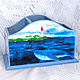 Pencil box Whales and lighthouses, Pencil holders, Novosibirsk,  Фото №1