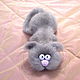 Nix... (knitted cat, knitted toy, cat,toy). Stuffed Toys. Warm toys. My Livemaster. Фото №6