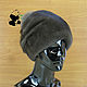 Order Luxurious women's hat fur mink Finnish Art.IA-6. Mishan (mishan). Livemaster. . Caps Фото №3