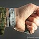Браслет кожаный символ бесконечность. Браслет-манжета. MAestRUS. Ярмарка Мастеров.  Фото №6