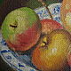 Painting, oil, still life. Vintage paintings. Retro Style. My Livemaster. Фото №4