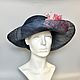Wide brimmed hat with poppies. Hats1. irina-popilova. Online shopping on My Livemaster.  Фото №2