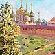 Картина маслом «Жаркое утро. Суздаль». Картины. Елена Шведова Живопись в радость!. Ярмарка Мастеров.  Фото №7