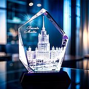 Сувениры и подарки handmade. Livemaster - original item Personalized Souvenirs: Crystal Prestige. Handmade.