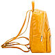 Leather backpack Violetta (yellow). Backpacks. Russian leather Guild. My Livemaster. Фото №4