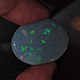 Опал 21.7 ct. Lightning Ridge, Австралия  + гемм. заключе. Кабошоны. Зов Камня - магазин украшений. Интернет-магазин Ярмарка Мастеров.  Фото №2