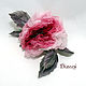  Rose 'Catherine'. Silk flowers, cloth flowers. Flowers. Dizani. Online shopping on My Livemaster.  Фото №2