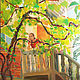Large picture. In the garden shade, Pictures, Moscow,  Фото №1