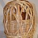 Basket bag woven from willow vine. Basket. Elena Shitova - basket weaving. My Livemaster. Фото №6