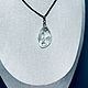 Заказать Кулон/подвеска Swarovski Frosted Crystal 35mm. TLN North. Ярмарка Мастеров. . Подвеска Фото №3