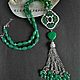 Order Necklace with agate and jade. ELENA KARPOVA KB. Livemaster. . Necklace Фото №3