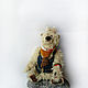 Bear in the style boho. Teddy Bears. my-little-bear. Online shopping on My Livemaster.  Фото №2