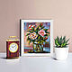 Roses, bouquet of roses in a glass jar oil painting. Pictures. Vladyart. Online shopping on My Livemaster.  Фото №2