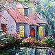 'Mystery at the Forest Pond' original oil painting (triptych). Pictures. Multicolor Gallery. My Livemaster. Фото №5