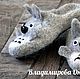 TOTORO-felted flip-flops for children and adults. Slippers. валенки Vladimirova Oksana. Online shopping on My Livemaster.  Фото №2